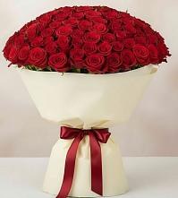 Букет 101 Красная роза Милано #REPLACE_PRED# Суре