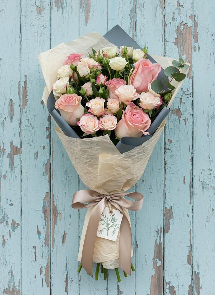 Букет цветов из: Розы в Суре