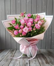 Букет Розовый кустик в Суре