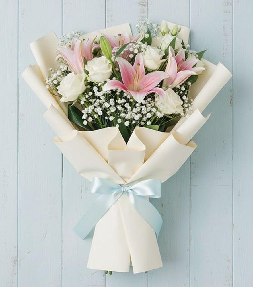 Букет цветов из: Лилии в Суре