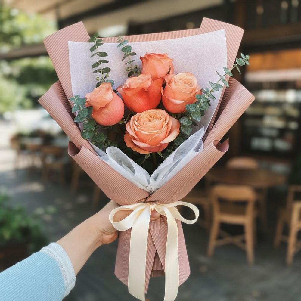 Букет цветов из: Розы в Суре