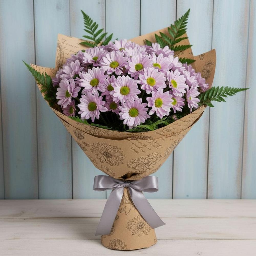 Букет цветов из: Хризантемы в Суре