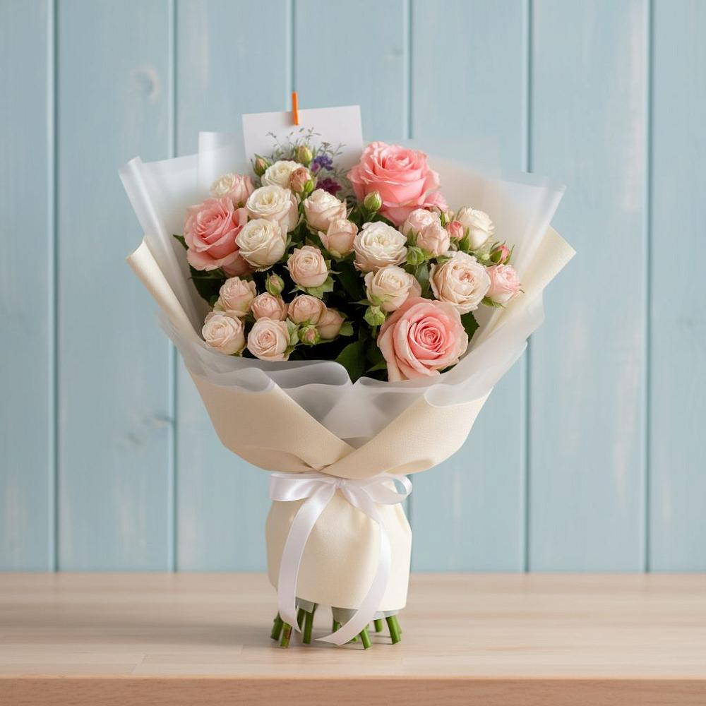 Букет цветов из: Розы в Суре