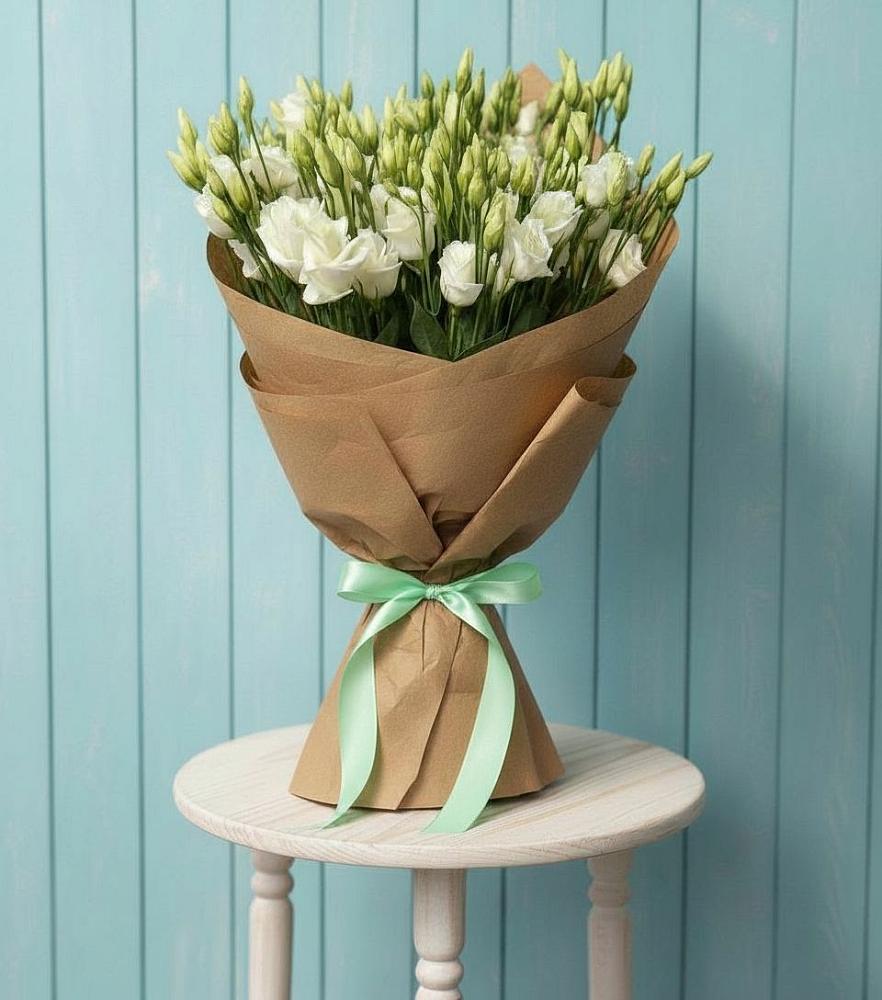 Букет цветов из: Лизиантусы в Суре