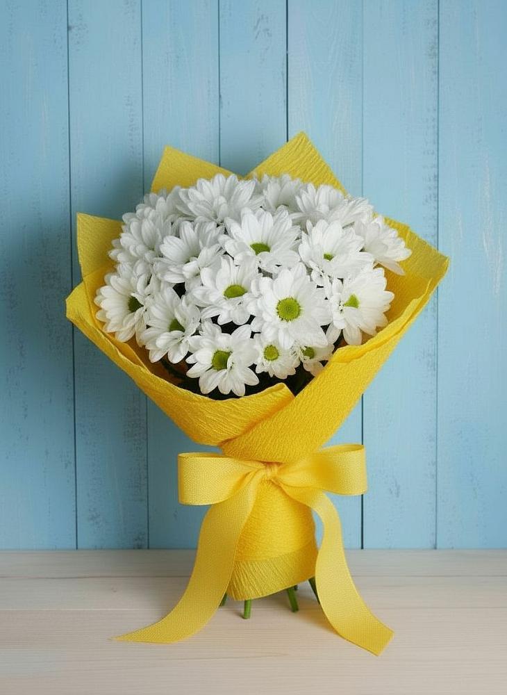 Букет цветов из: Хризантемы в Суре