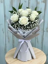 Букет цветов из:  Розы в Суре