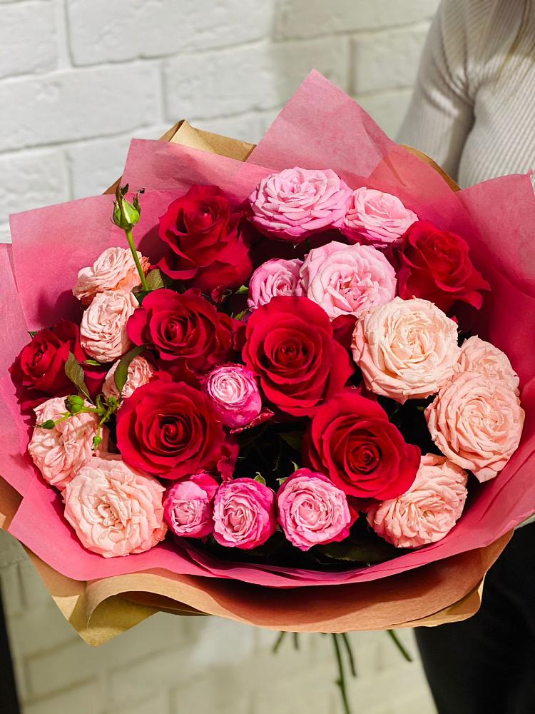 Букет цветов из: Розы в Суре