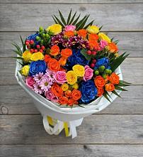 Букет цветов из:  Розы и Хризантемы в Суре