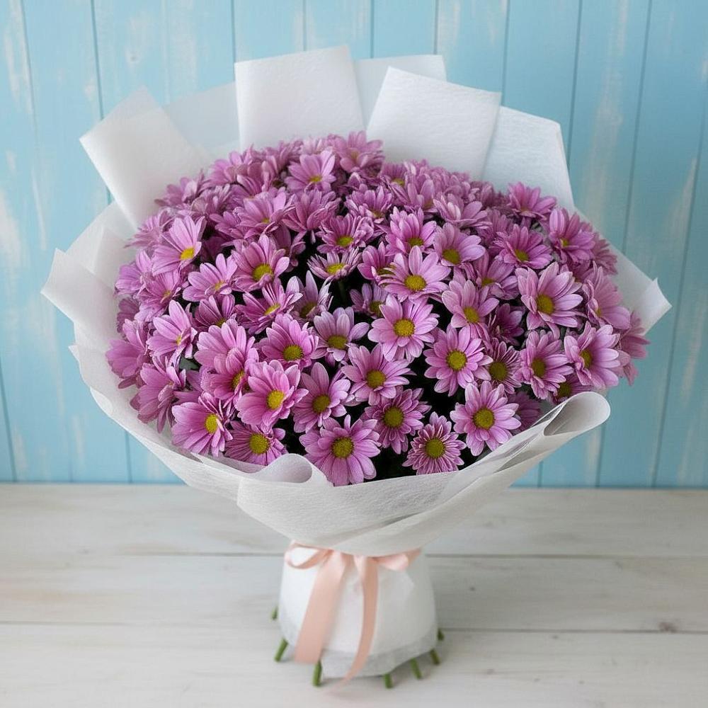 Букет цветов из: Хризантемы в Суре
