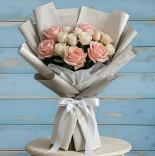 Букет цветов из:  Розы в Суре