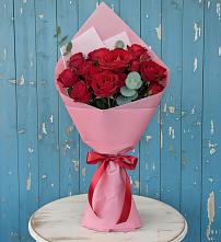 Букет цветов из:  Розы в Суре