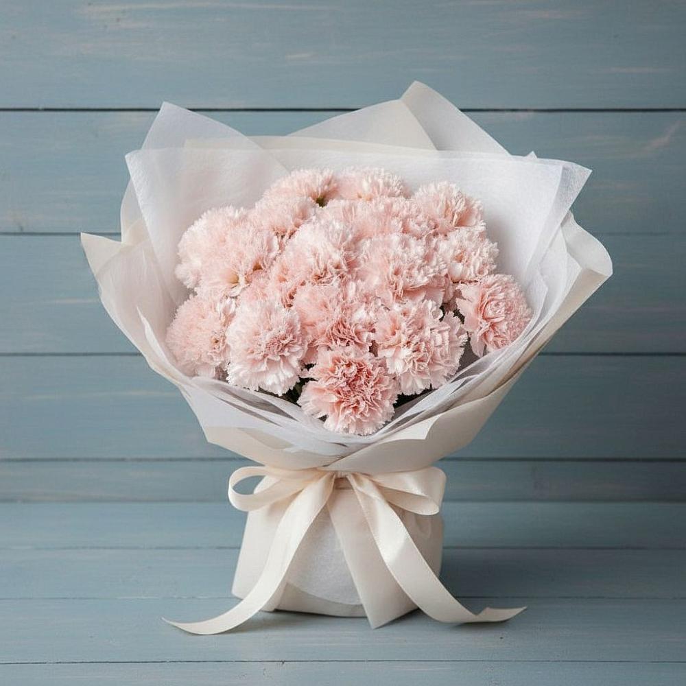 Букет цветов из: Гвоздики в Суре