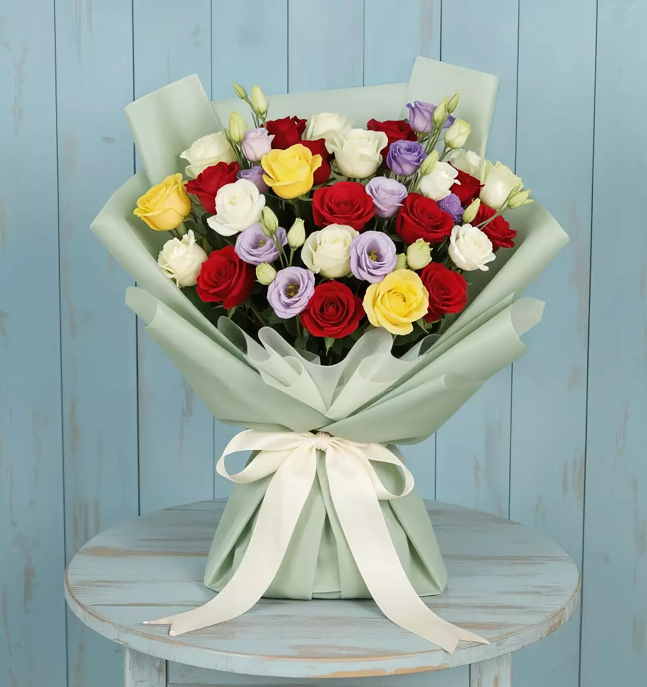 Букет цветов из: Розы в Суре